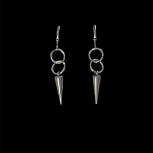 crystal earrings - jättefina silver örhängen som är gjort av rostfritt stål!