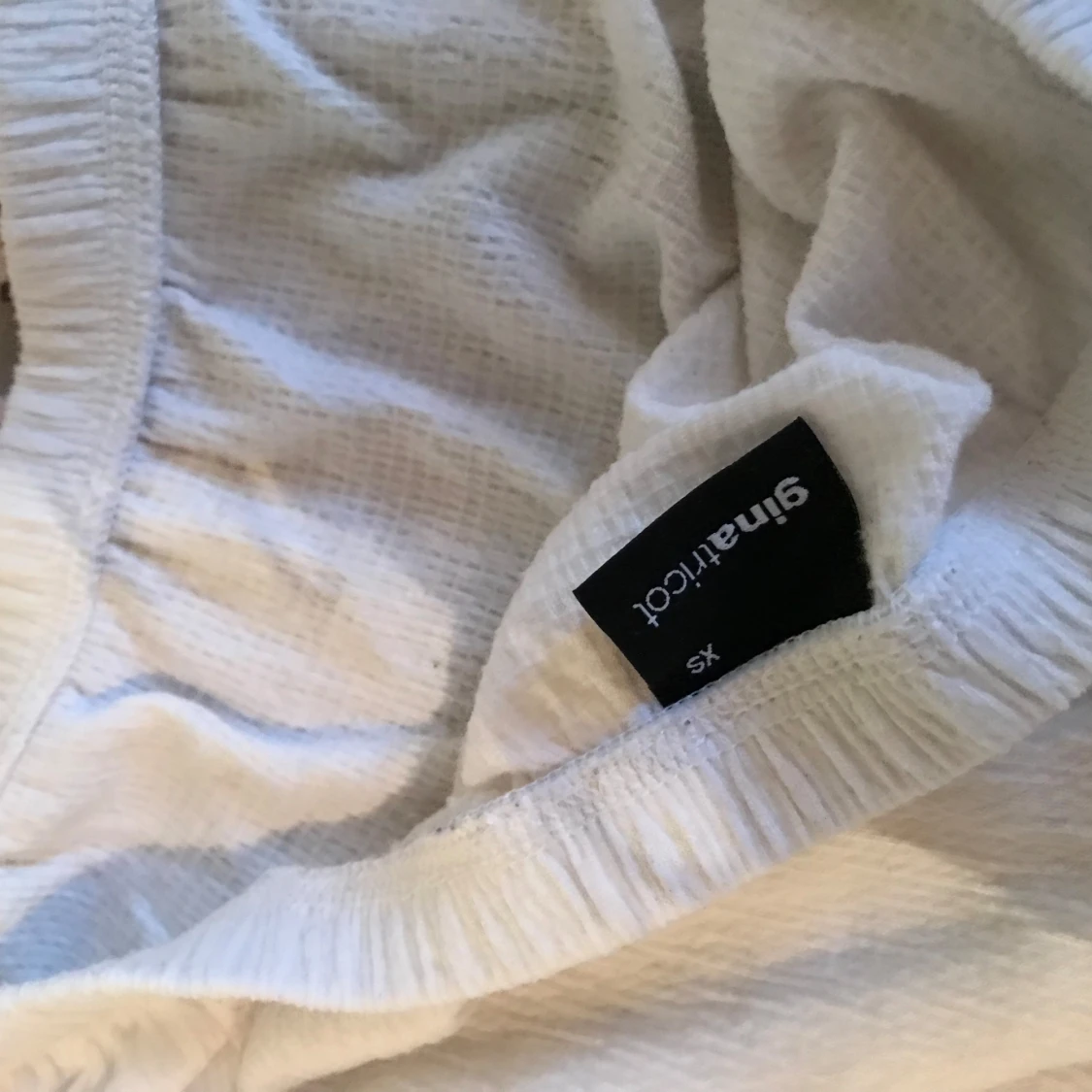 White offshoulder blouse  - 91