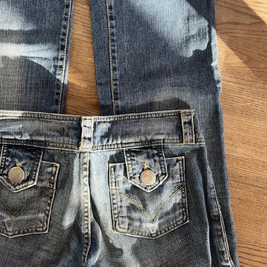 Lågmidjade jeans - 90