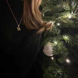 Bokstavshalsband litet - Litet Bokstavshalsband i guld 