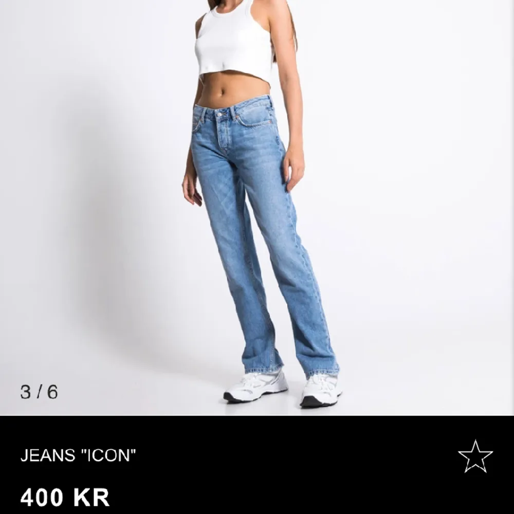 Org pris 400, i modellen ”icon” . Jeans & Byxor.