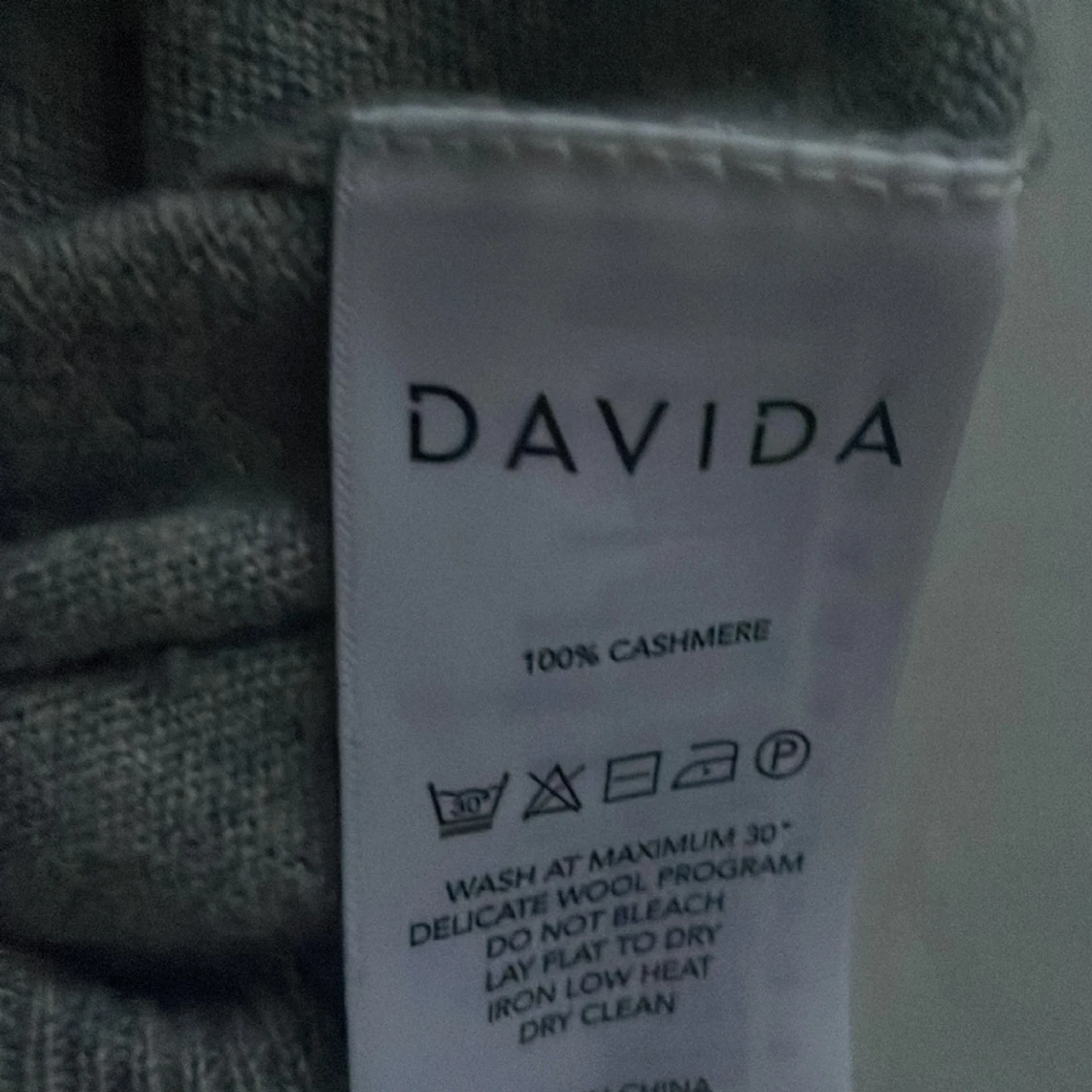 Kashmirhoodie från Davida - 91