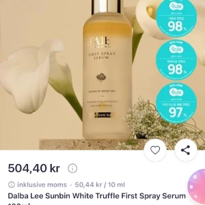 d'alba first spray serum 100 ml - Prova 1-2 ggr