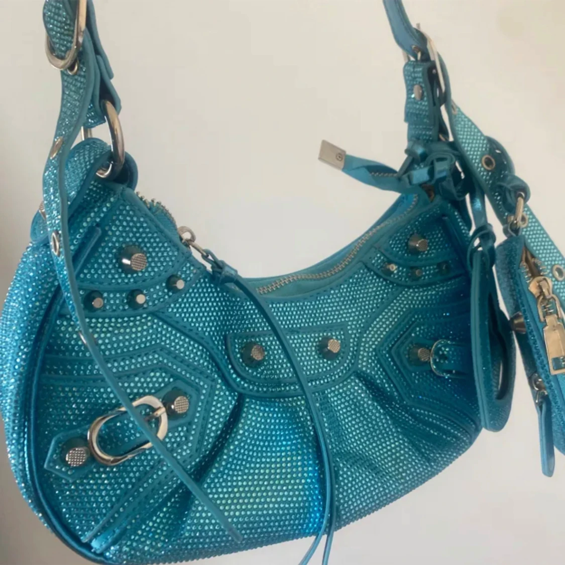 Blå glitter väska (Ego)