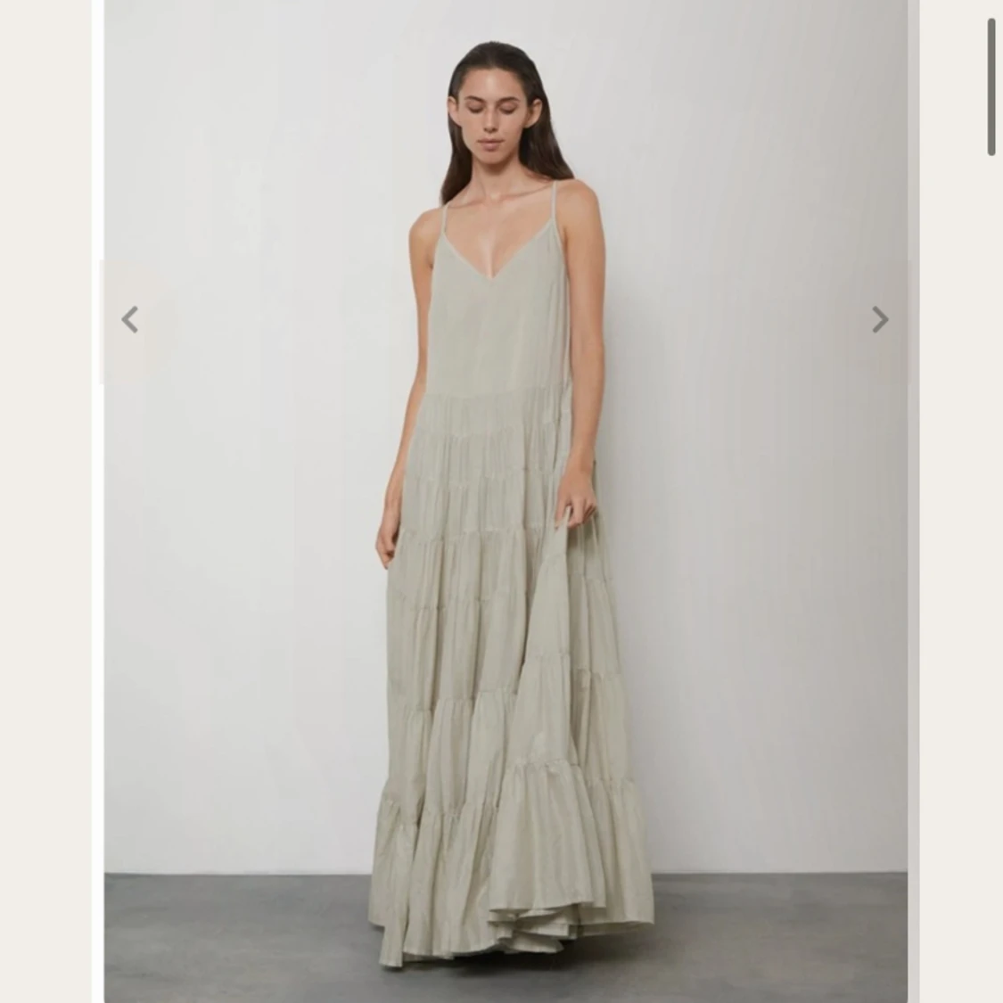 Rabens Saloner Siri Dress Gold, stl. M