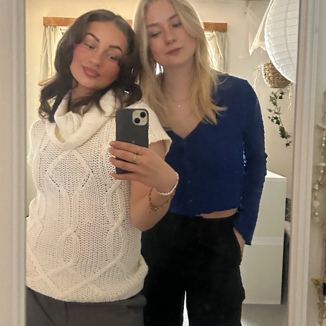 Stickad T-shirt  - 90