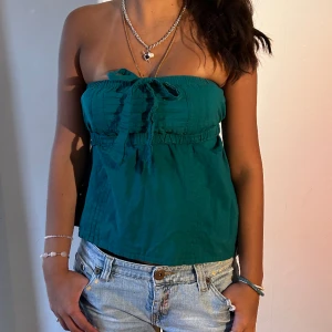 Grön topp - Grön topp utan ärmar 