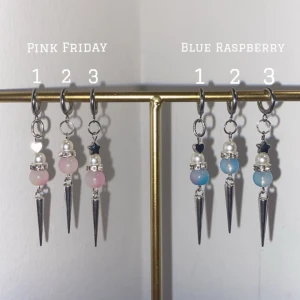 Örhängen  - Så himla snygga örhängen i rostfritt stål  och zinklegering med pärlor💗Tre olika varianter i modellen ”Denise”. 99kr för en, 169kr paret.