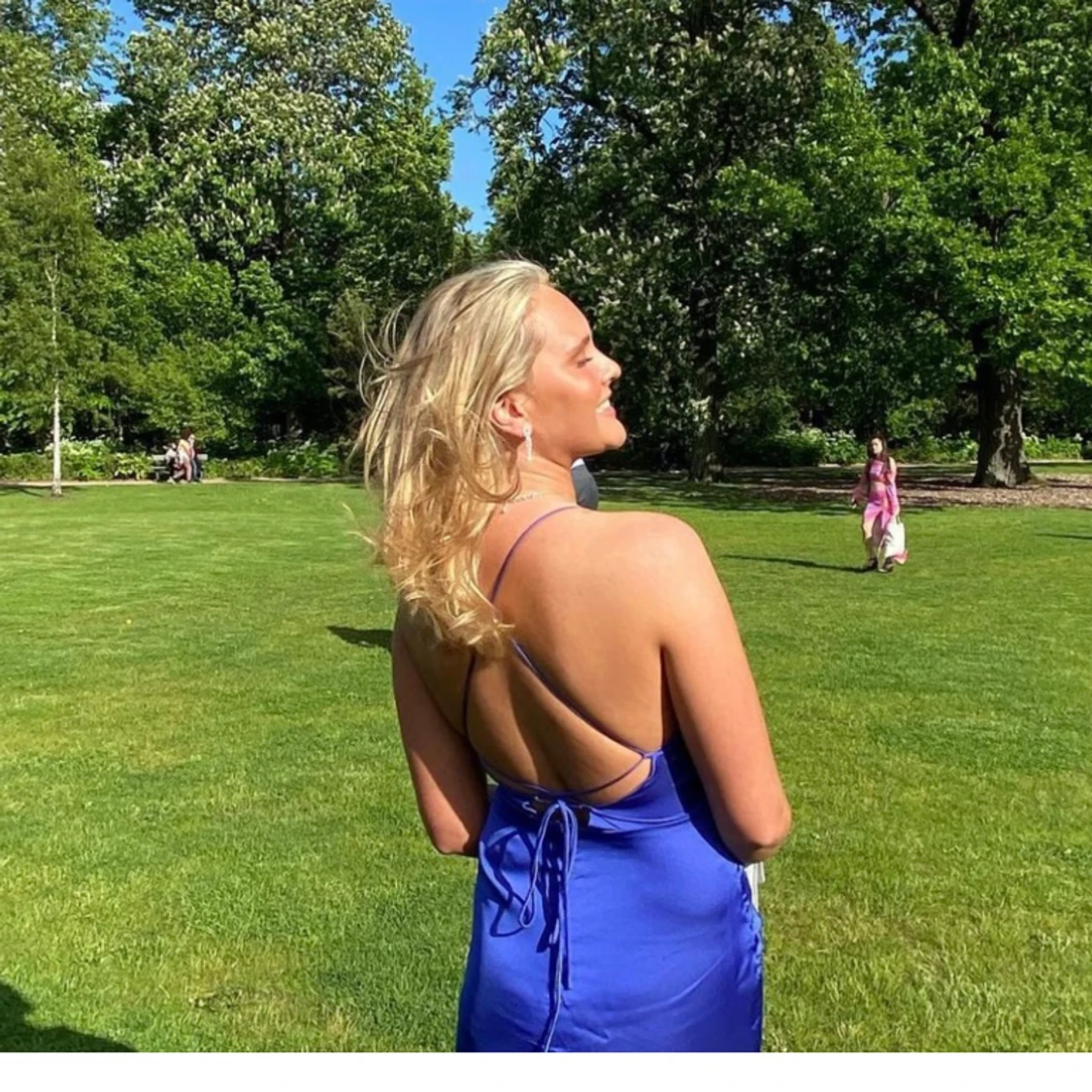 Blå balklänning  - 91