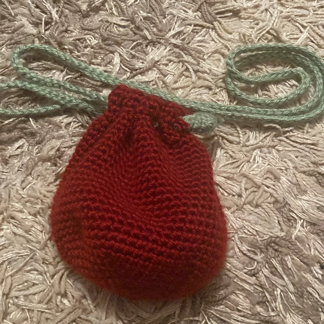 Virkad axelväska  - 90