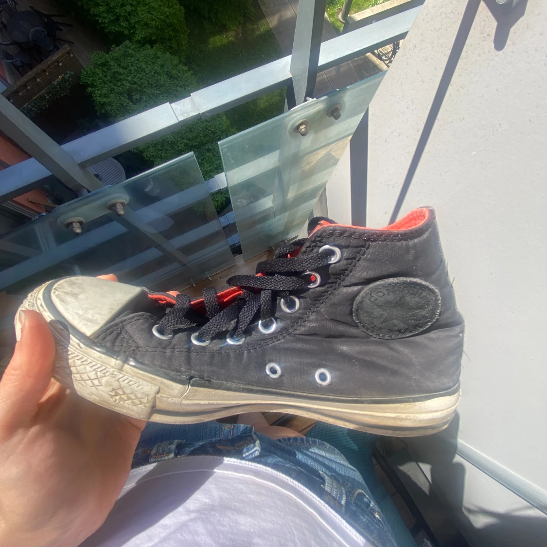 svarta converse - 90