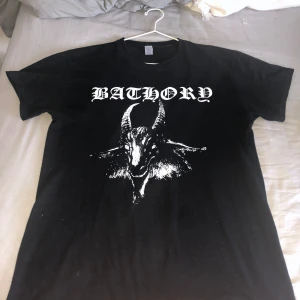 Bathory T Shirt  - Bathory t Shirt från Rockzone size M men funkar som L oxå Inga Flaws, om man vill va bladee klon så köp för bladee har haft likadan tisha på sig🤓🤓🤓