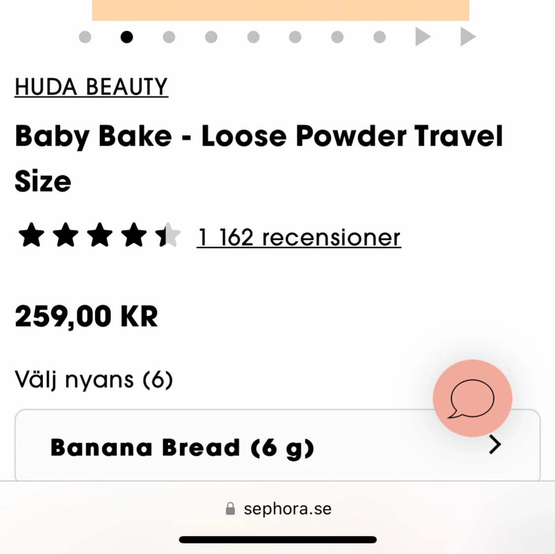 Huda beauty mini puder - 90