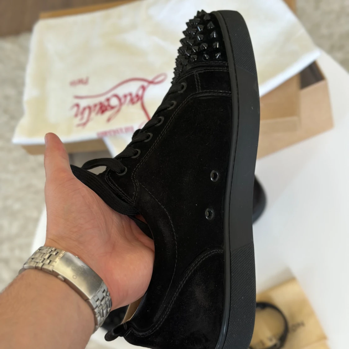 Christian Louboutin Junior Spikes - 90