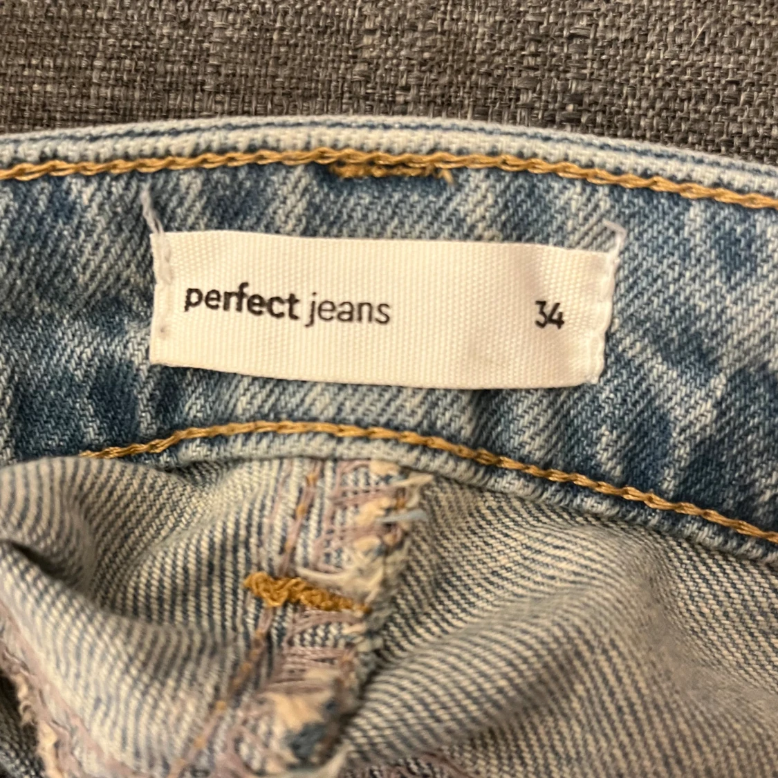 Low waist bootcut jeans från gina trickot  - 91