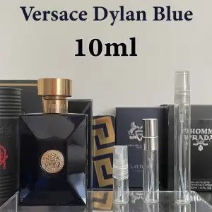 Säljer 10ml av Versace Dylan Blue  159kr Kontakta mig gärna om du är intresserad Kontakta mig även om du vill köpa fler än 1 dekant så löser vi det✅