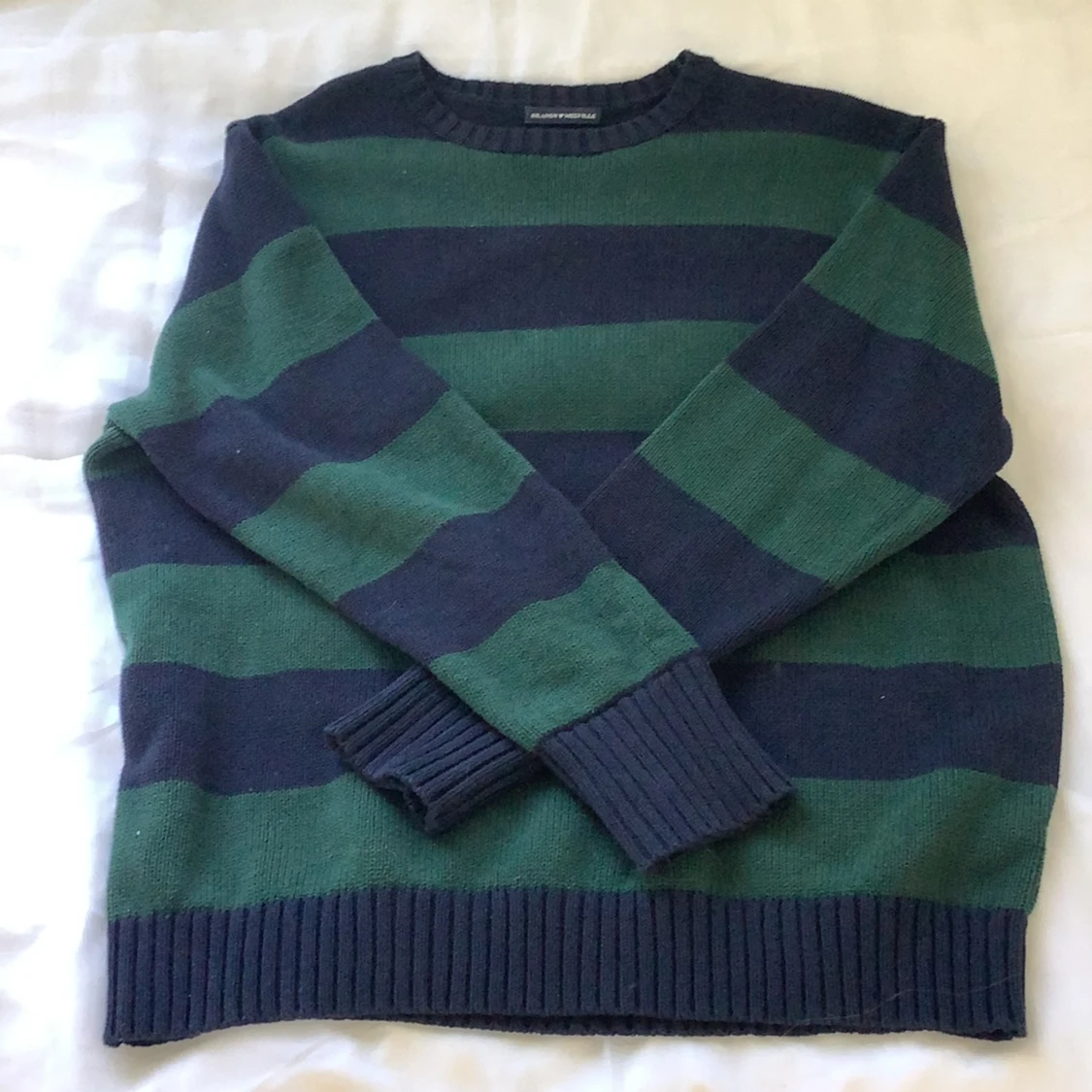 Stickad randig sweater❤️‍🔥