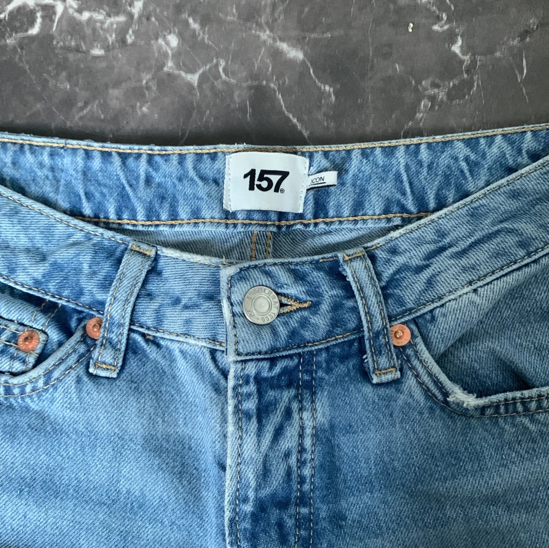 Low straight jeans - 93