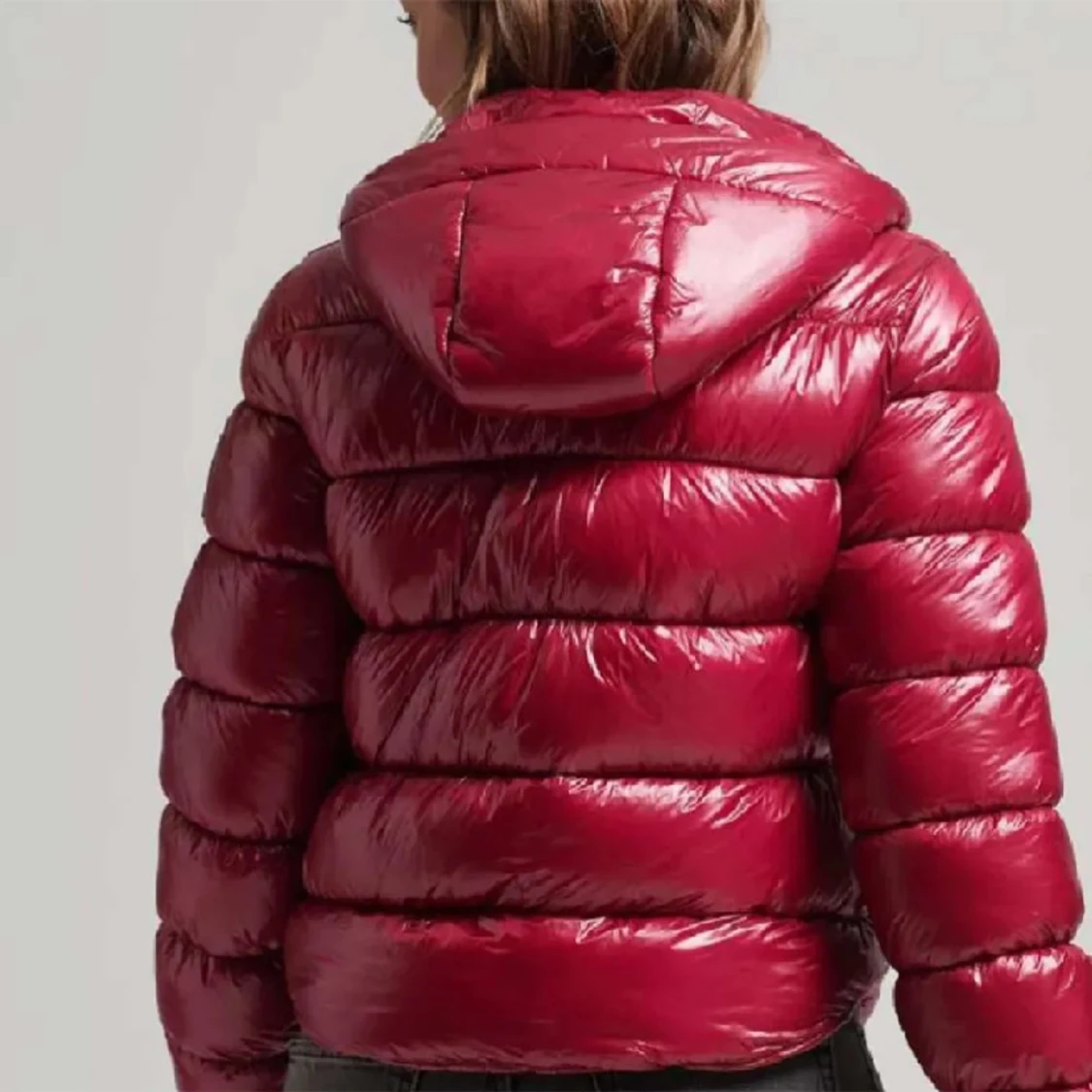 Super dry röd jacka - 93