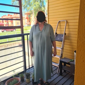 Oanvänd  klänning turkos - Testad 1 gång