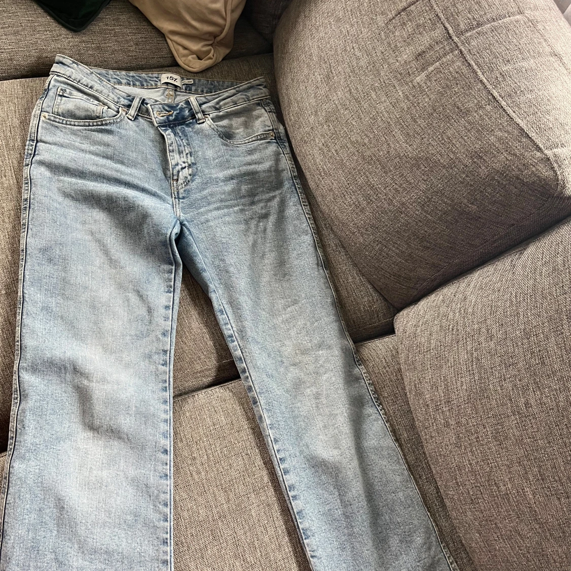 Blåa lager 157 jeans