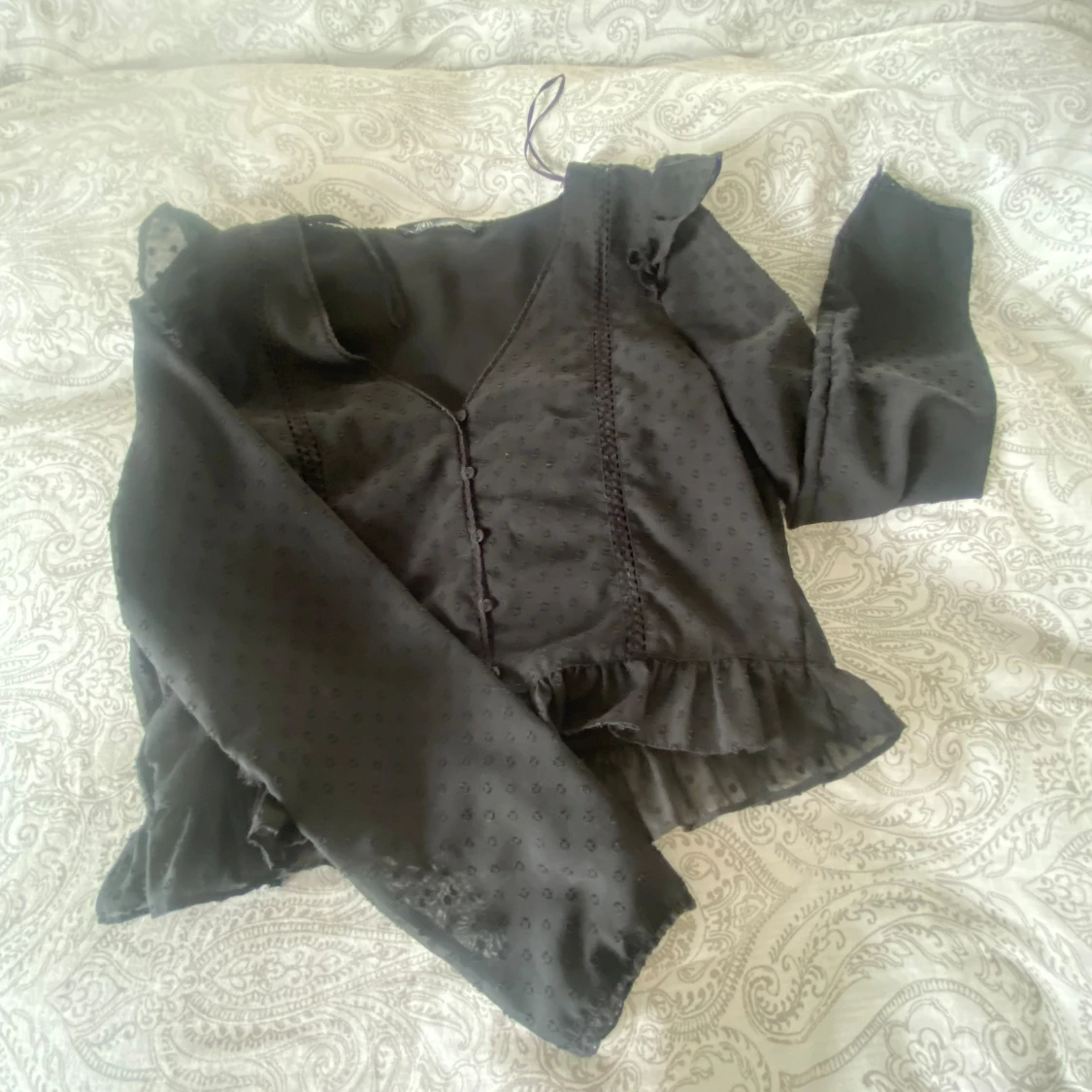 Jättefin svart zara blus!😍 - 91