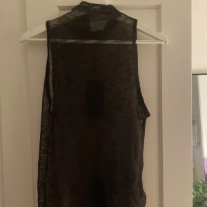 Ny Massimo dutti  - Helt ny Massimo dutti tröja, brun see-through med krage. Halvlång, inga defekter, säljer endast för pengar 