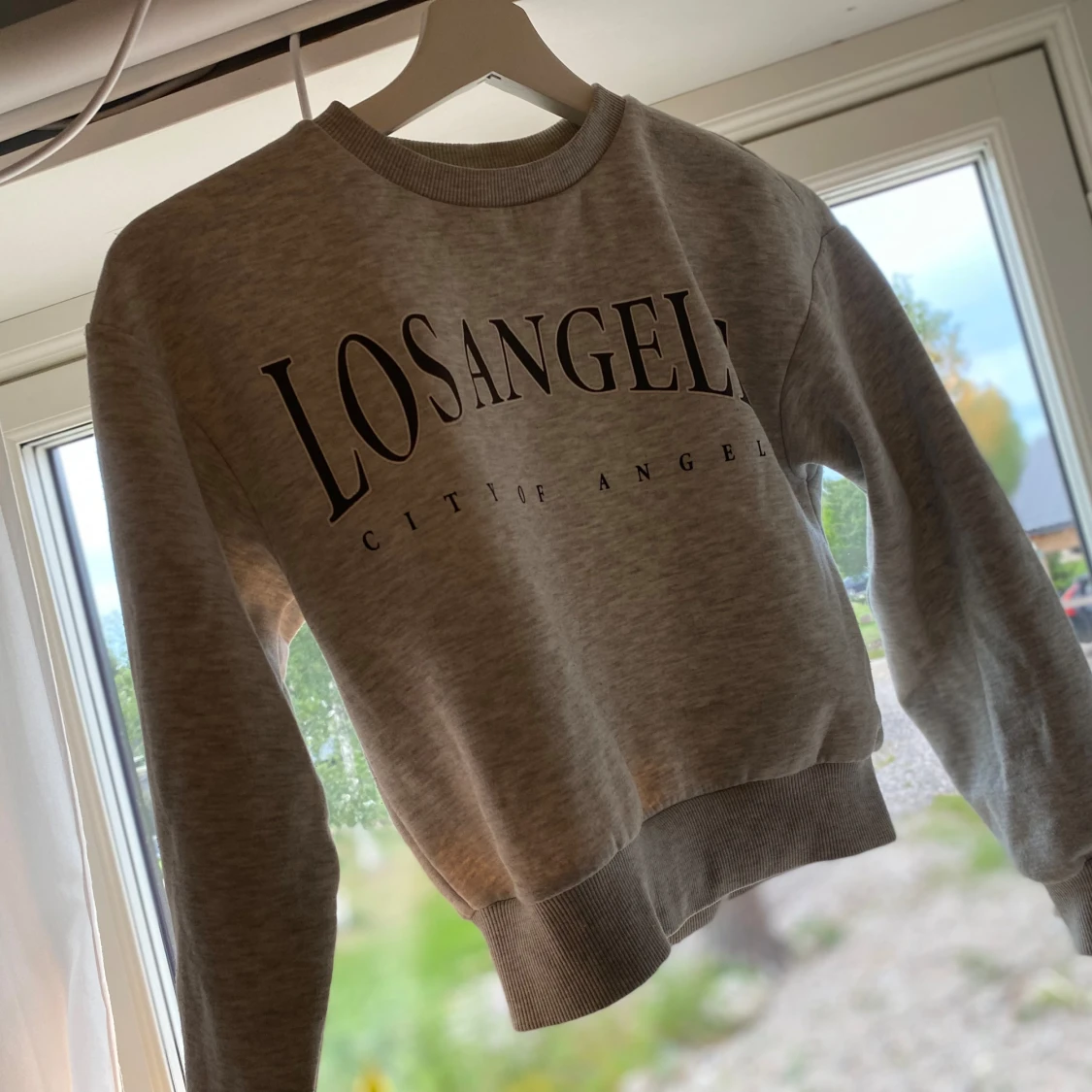 Grå sweatshirt  - 90