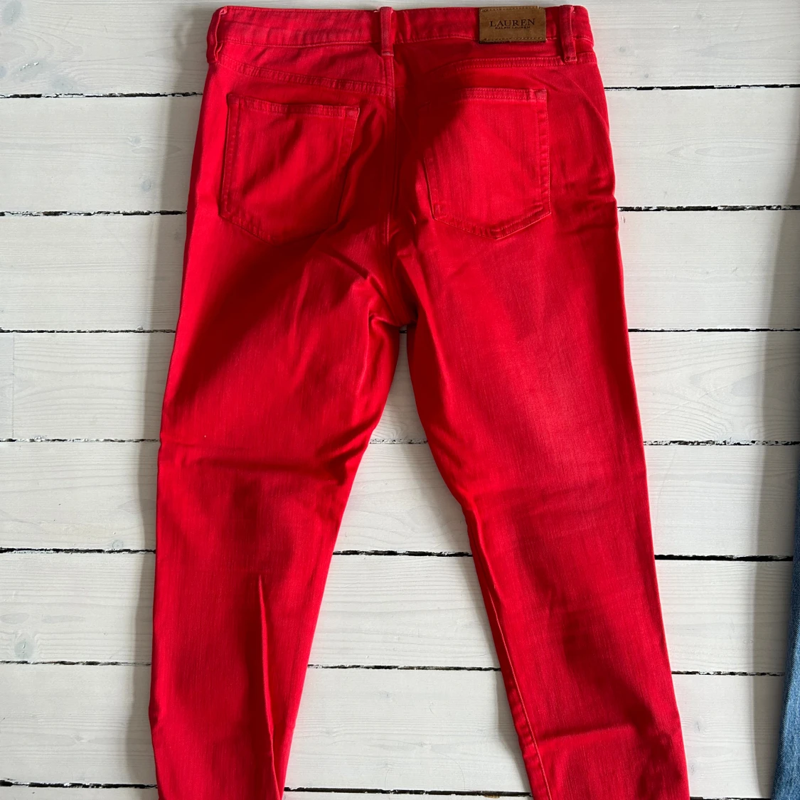Röda Ralp Lauren byxor  - 90