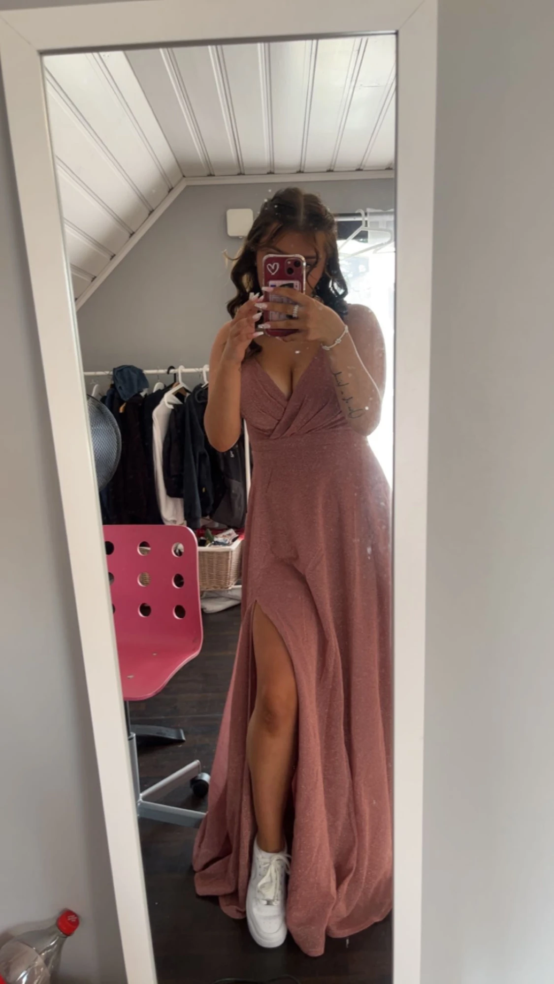 Rosa balklänning  - 90