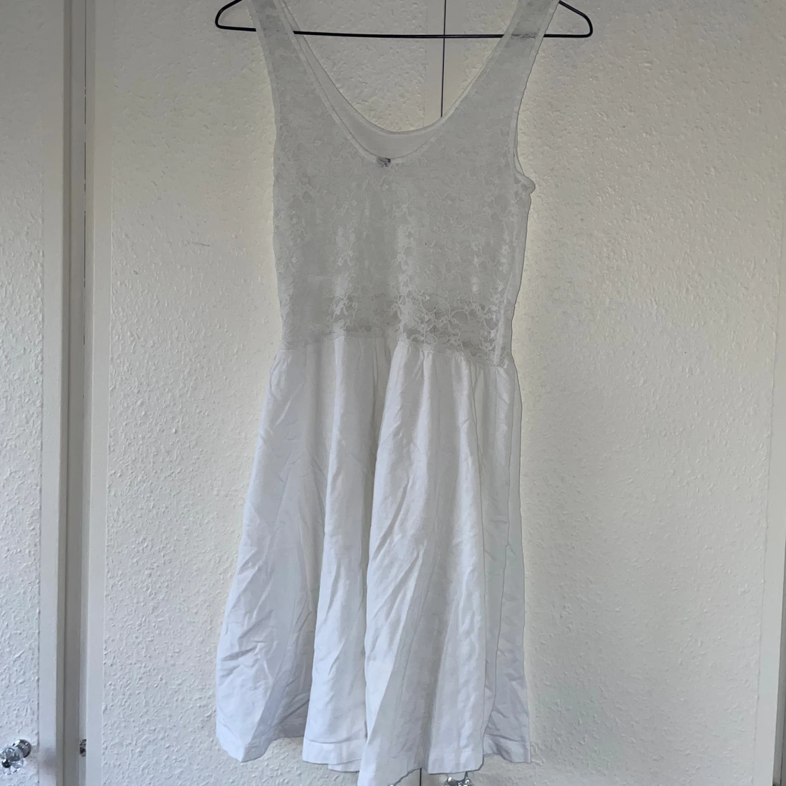 Vit klänning  - 90