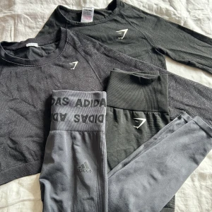 Träningstights - Super sköna, snygga tights aningen tajta för mig därför jag säljer