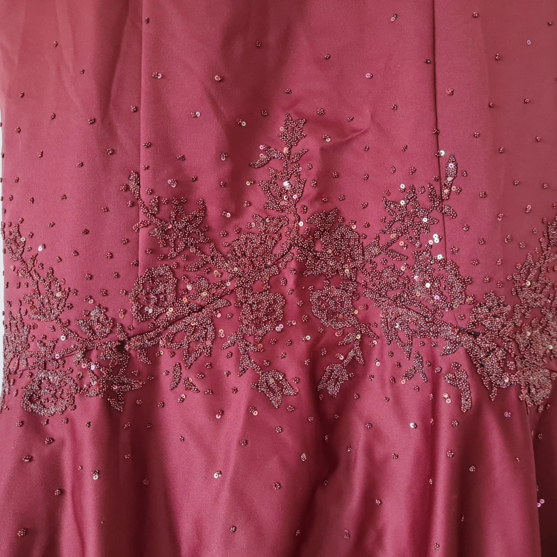 Balklänning Vinröd SUPER FIN!  - 92