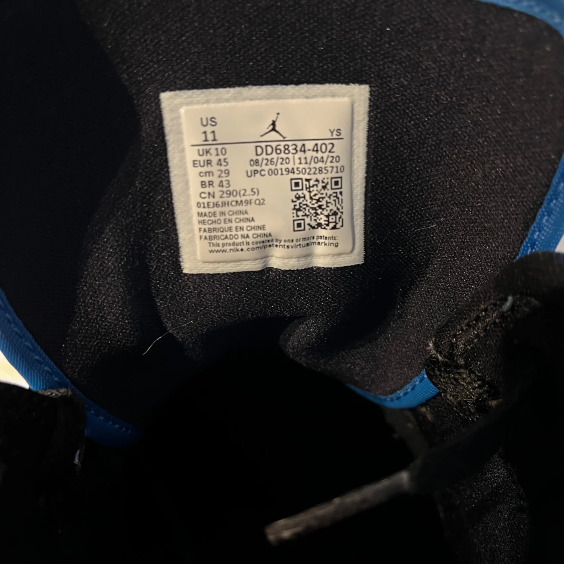 Jordan 1 Signal Blue - 91