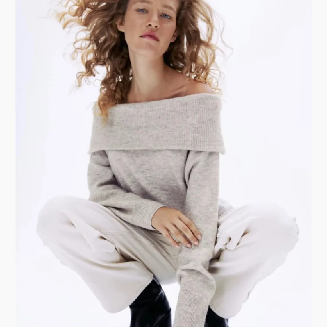 H&m offshoulder tröja 