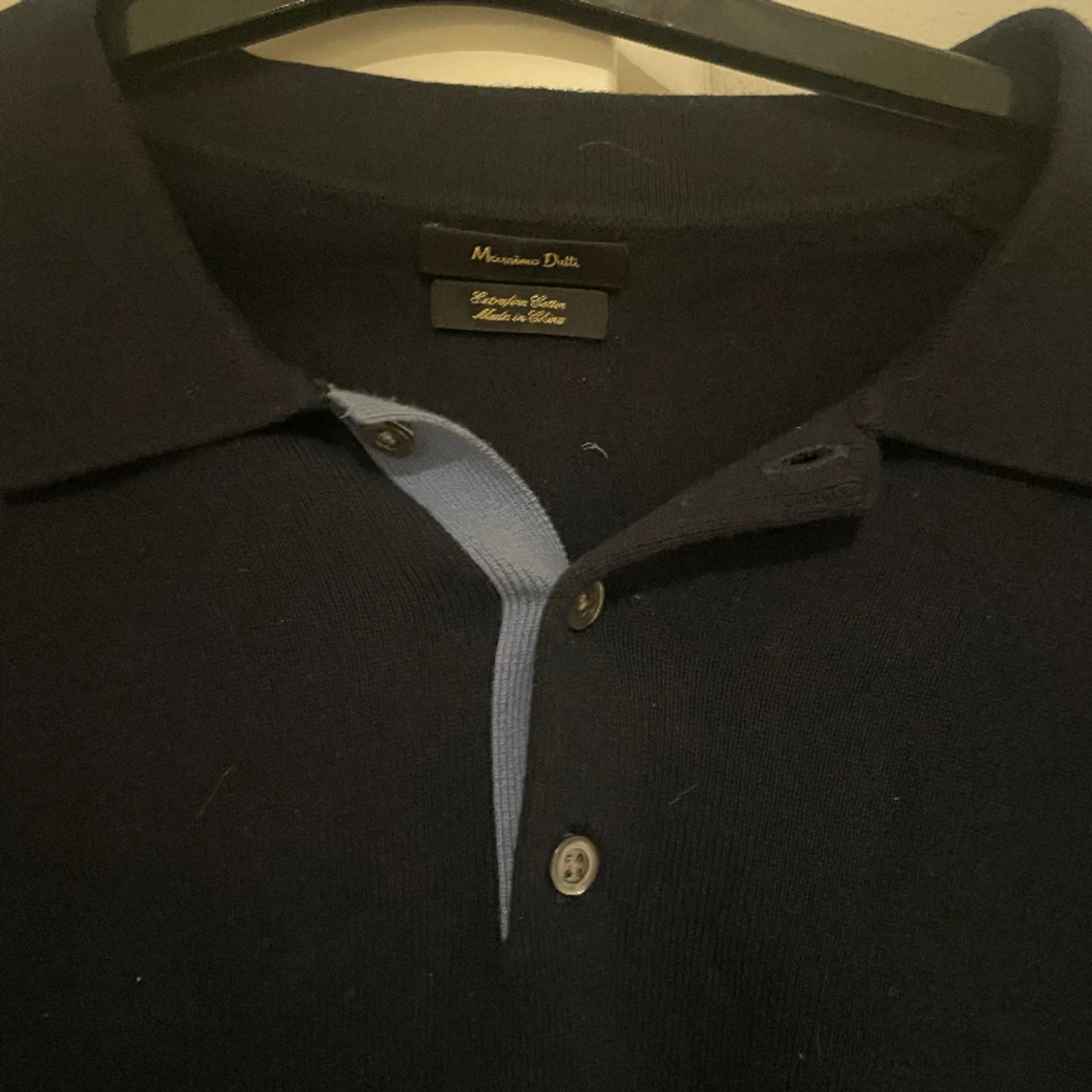 Massimodutti långärmad polo - 90