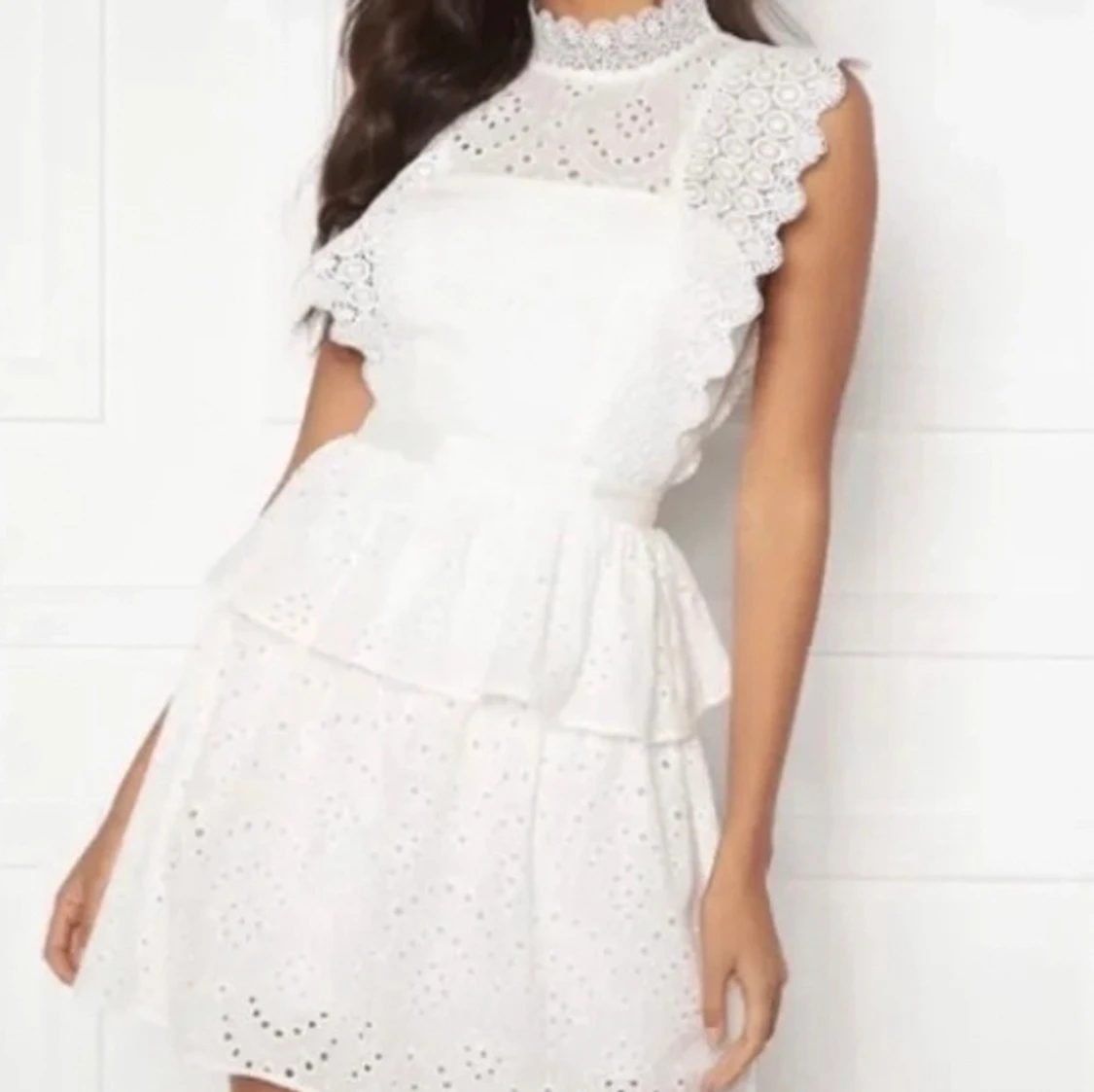 Vit studentklänning - 90