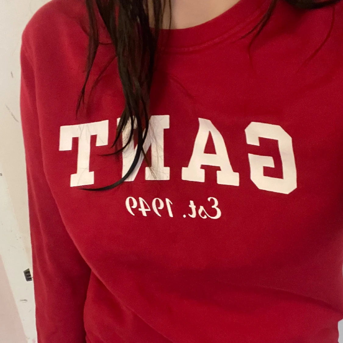 röd gant tröja - 90