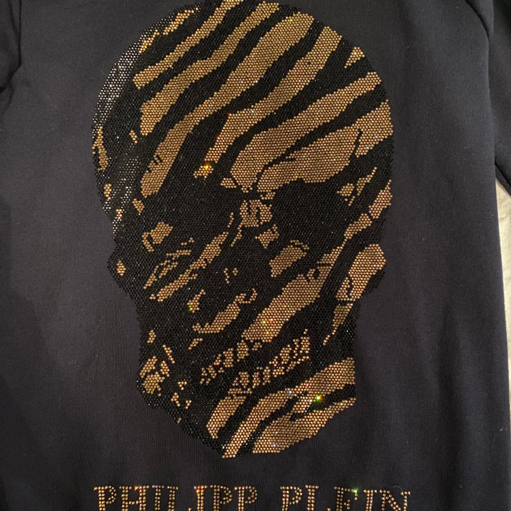En äkta långärmad Philipp Plein tröja som jag säljer då den ej kommer till användning. Har du fler frågor så som pris osv kan du bara skriva:)  Skick 10/10. Tröjor & Koftor.