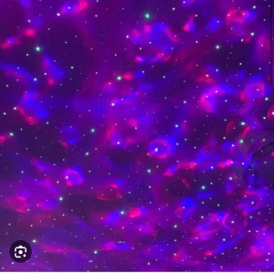  Rymdhimmel  - Rymdhimmel som kan lysa i olika färger