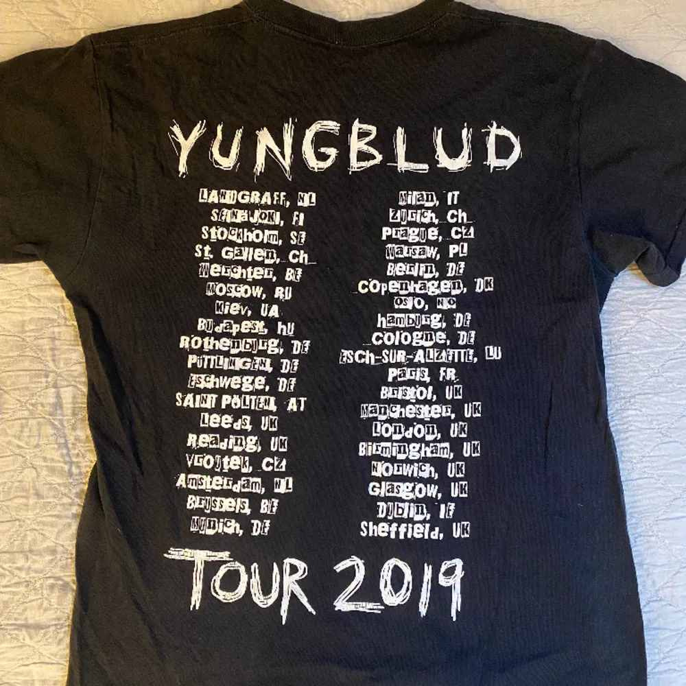 Yungblud T-shirt från Lollapalooza 2019. Nypris 400kr tror jag. T-shirts.