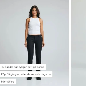 Vera kostymbyxorna  - Säljer nu mina kostymbyxor eftersom de är för korta för mig , storleken är 36 och jag är 167 cm lång , helt oanvänd också 