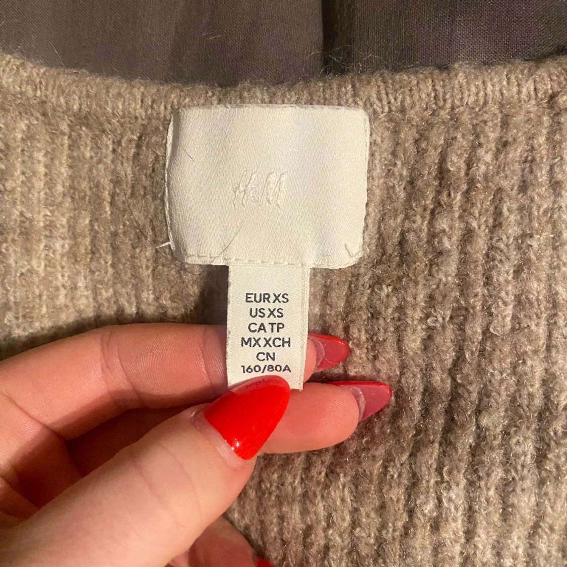 Stickad klänning  - 91