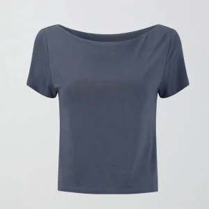 Blå topp - Blå/grå topp från Gina. Använd ungefär 3 gånger. Inga defekter