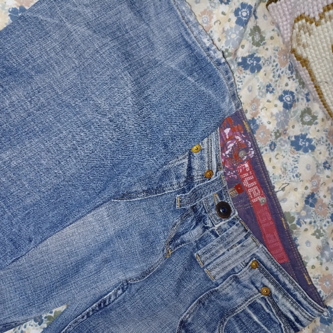 Lågmidjade flare jeans - 91