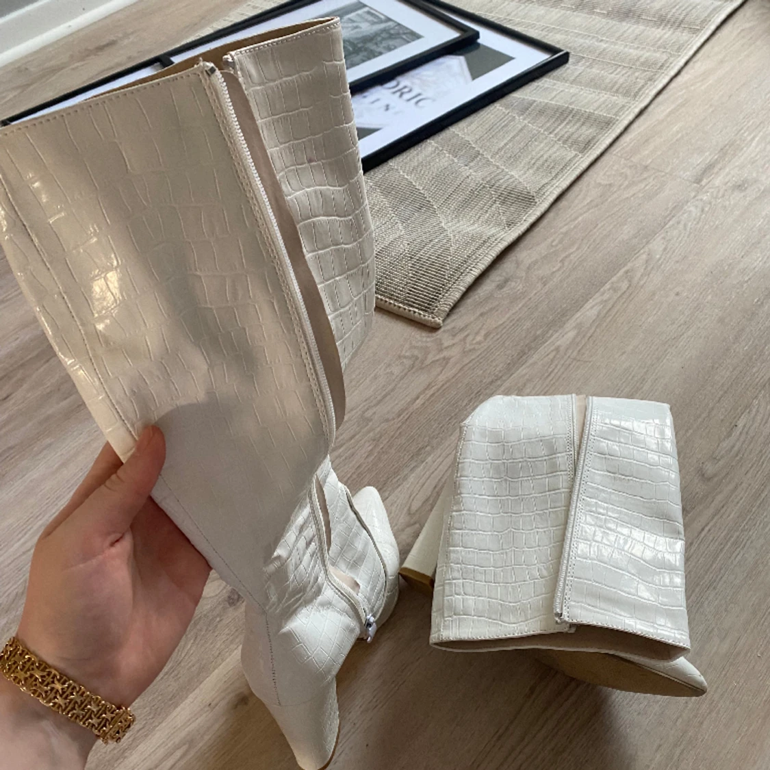 Knähöga stövlar - 90