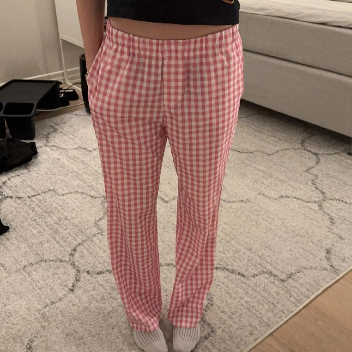 Rutig byxa från Design by si  - 90