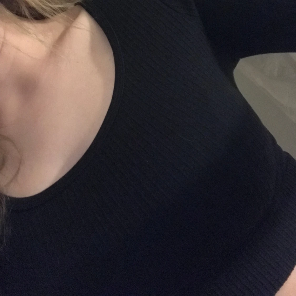 Ribbad träningtopp - 90