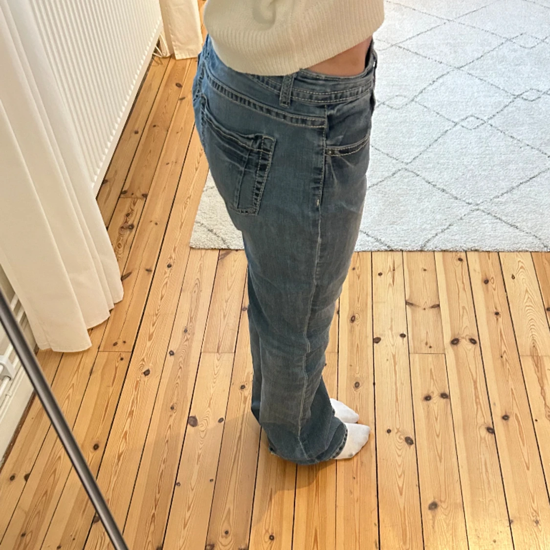 Lågmidjade jeans - 90