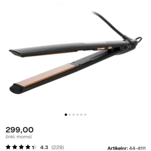 Plattång  - Plattång från Clas Ohlson. Endast använd 2 gånger. Nypris 299 kr, och toppen-recensioner på Clas Ohlsons hemsida! Se fler detaljer och betyg här:  https://www.clasohlson.com/se/Plattång,-keramisk/p/44-4111?gad_source=1&gclid=EAIaIQobChMIyPSispm5hAMVp